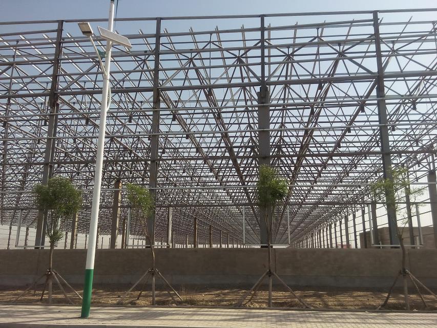 通州汽车工业厂房网架